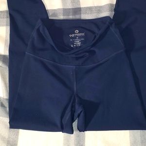Navy 90 degree leggings